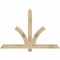 Ekena Millwork Redmond Rough Sawn Timber Gable Bracket, Douglas Fir, 60"W x 40"H x 2"D x 4"F, 16/12 Pitch GBW060X40X0204RED00RDF - alternate 1
